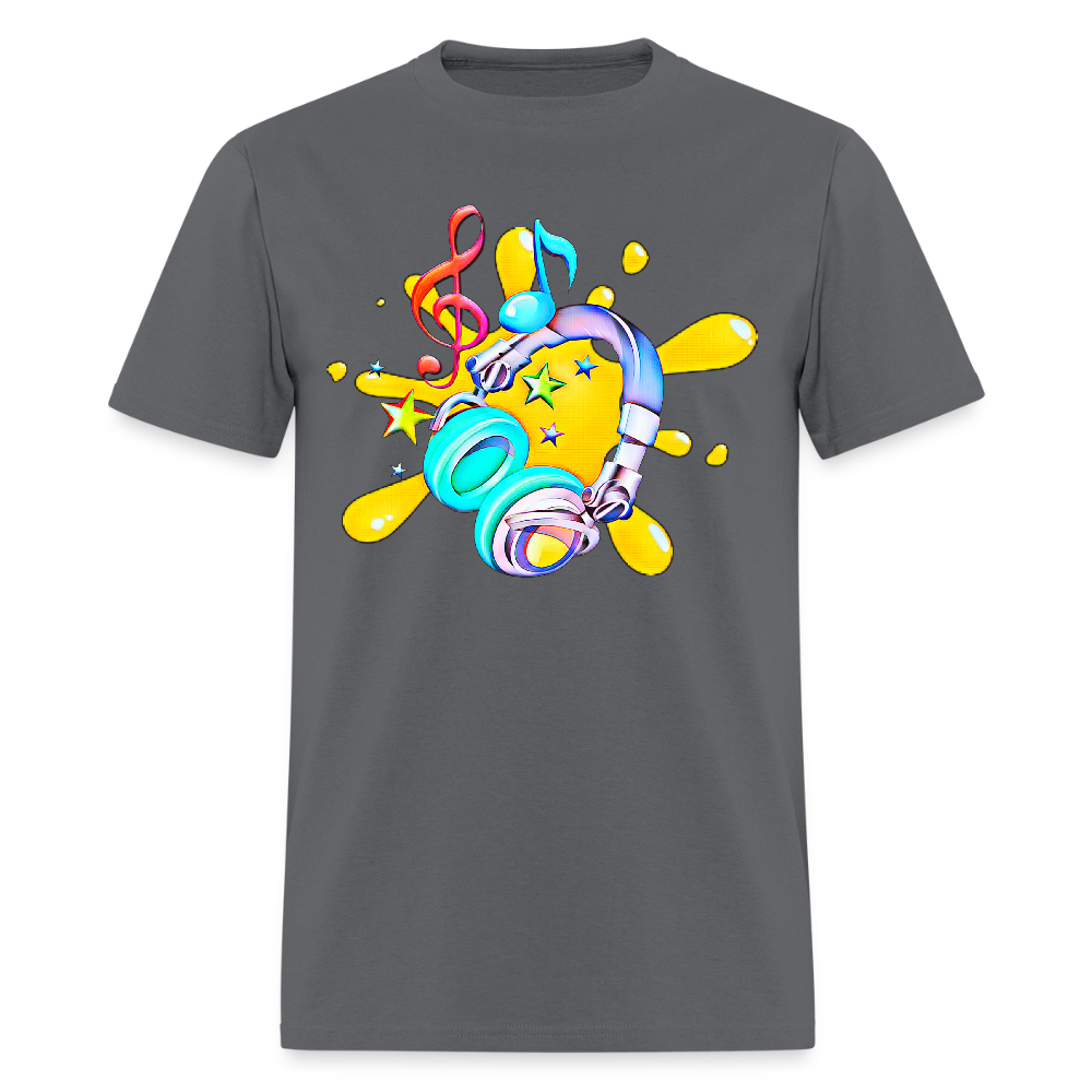 Splash of Music - charcoal