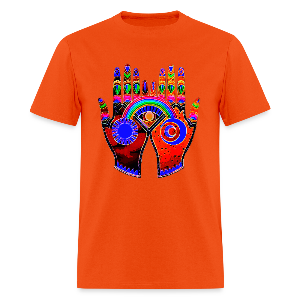 Open Hands - orange