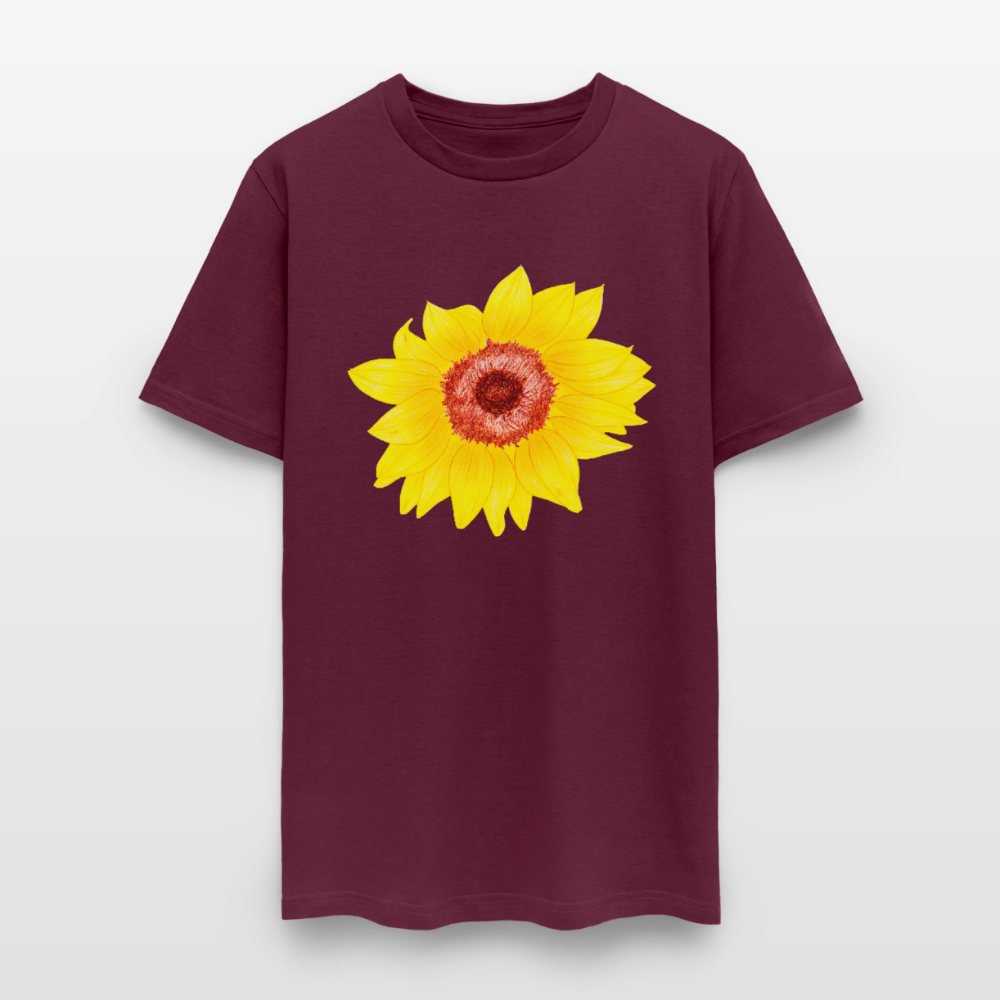Yellow 1 - burgundy