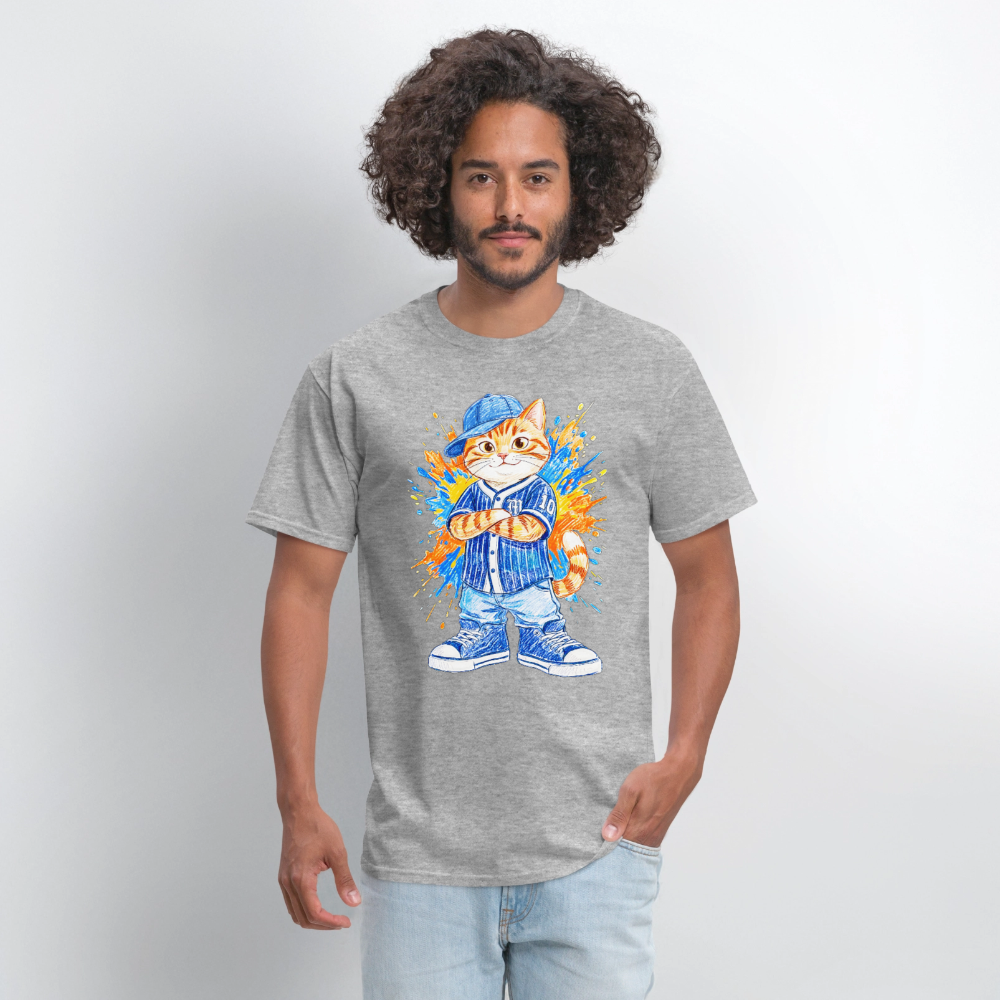 Cool Cat - heather gray
