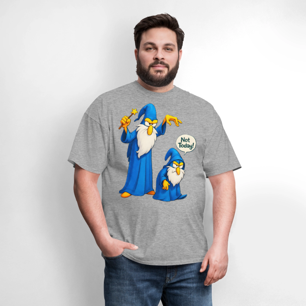 Angry Wizard - heather gray