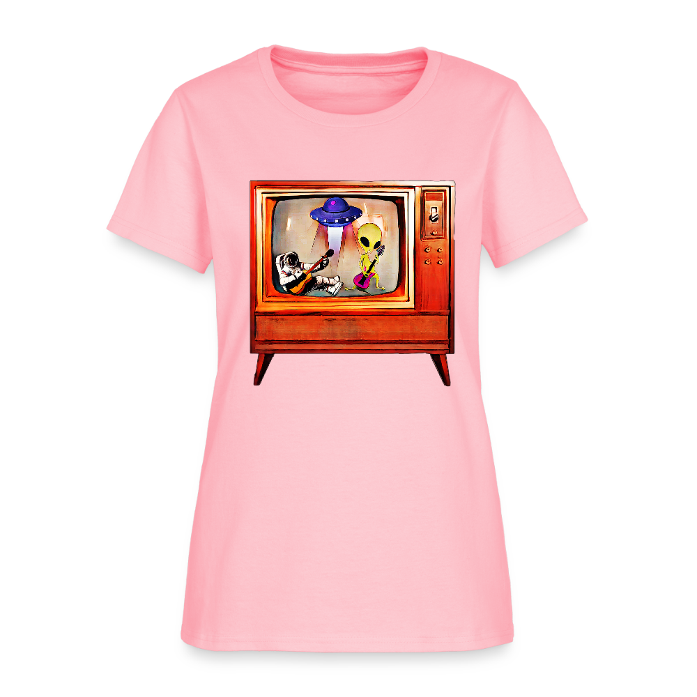 Rocking Astronaut and Alien - pink