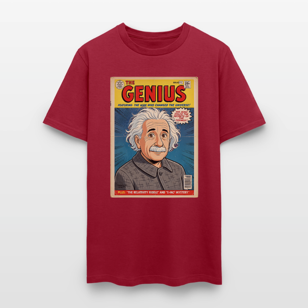 Albert Einstein #1 - true red