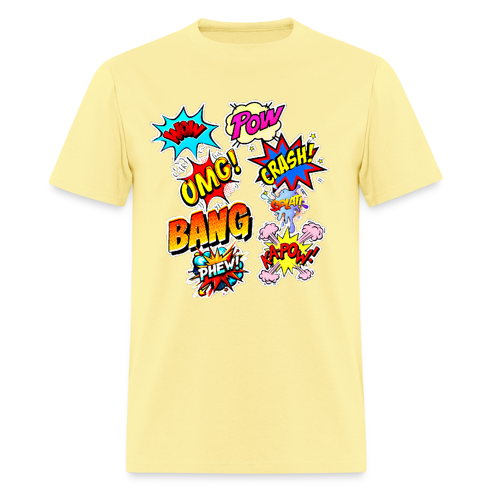 Comic Time - cornsilk