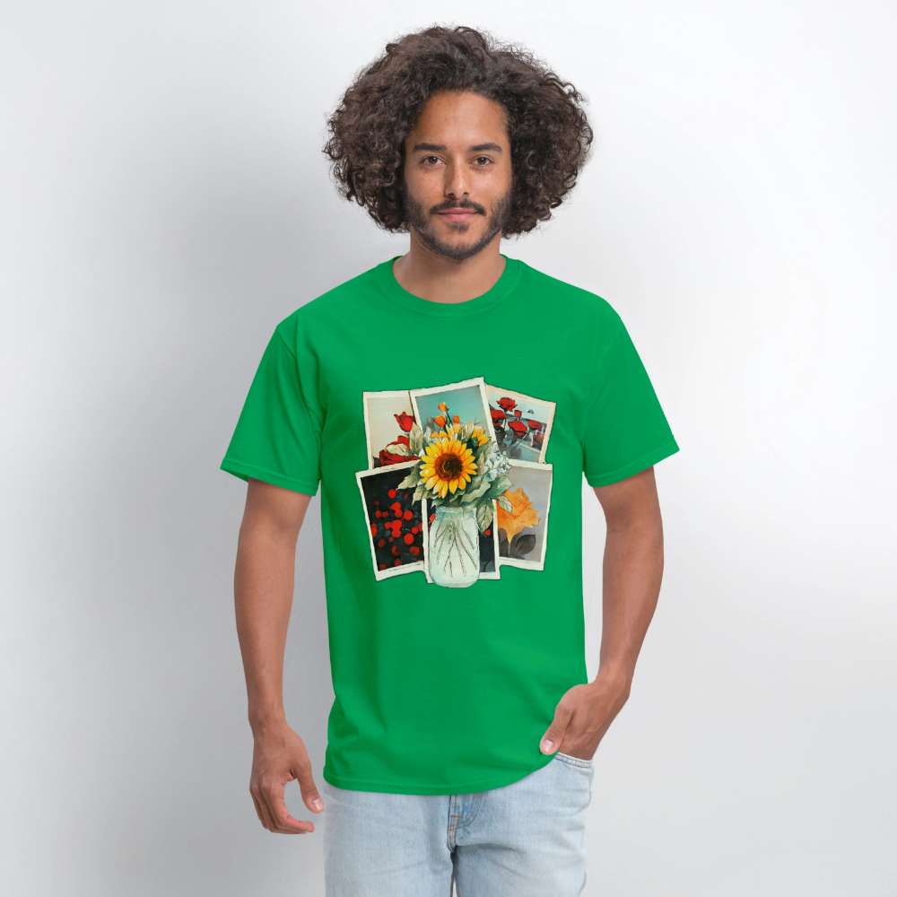 Flowers - bright green
