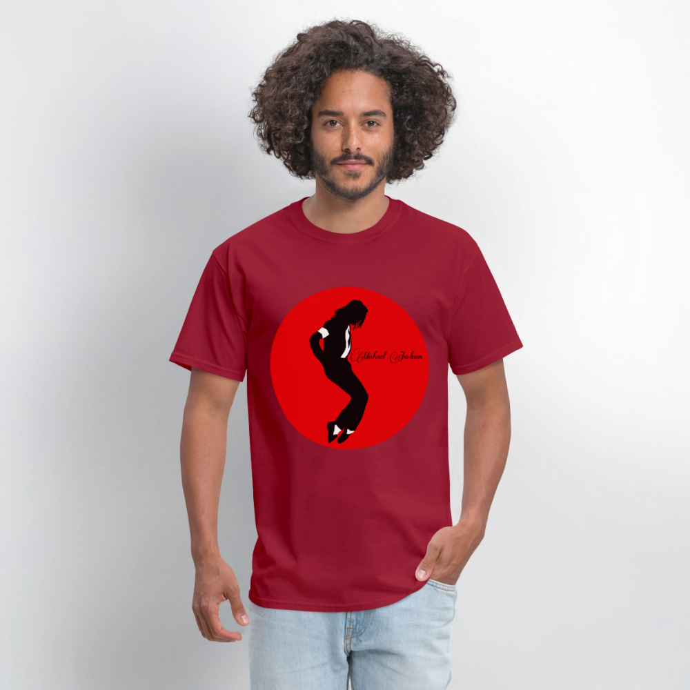 #1 Michael King Of Pop - dark red