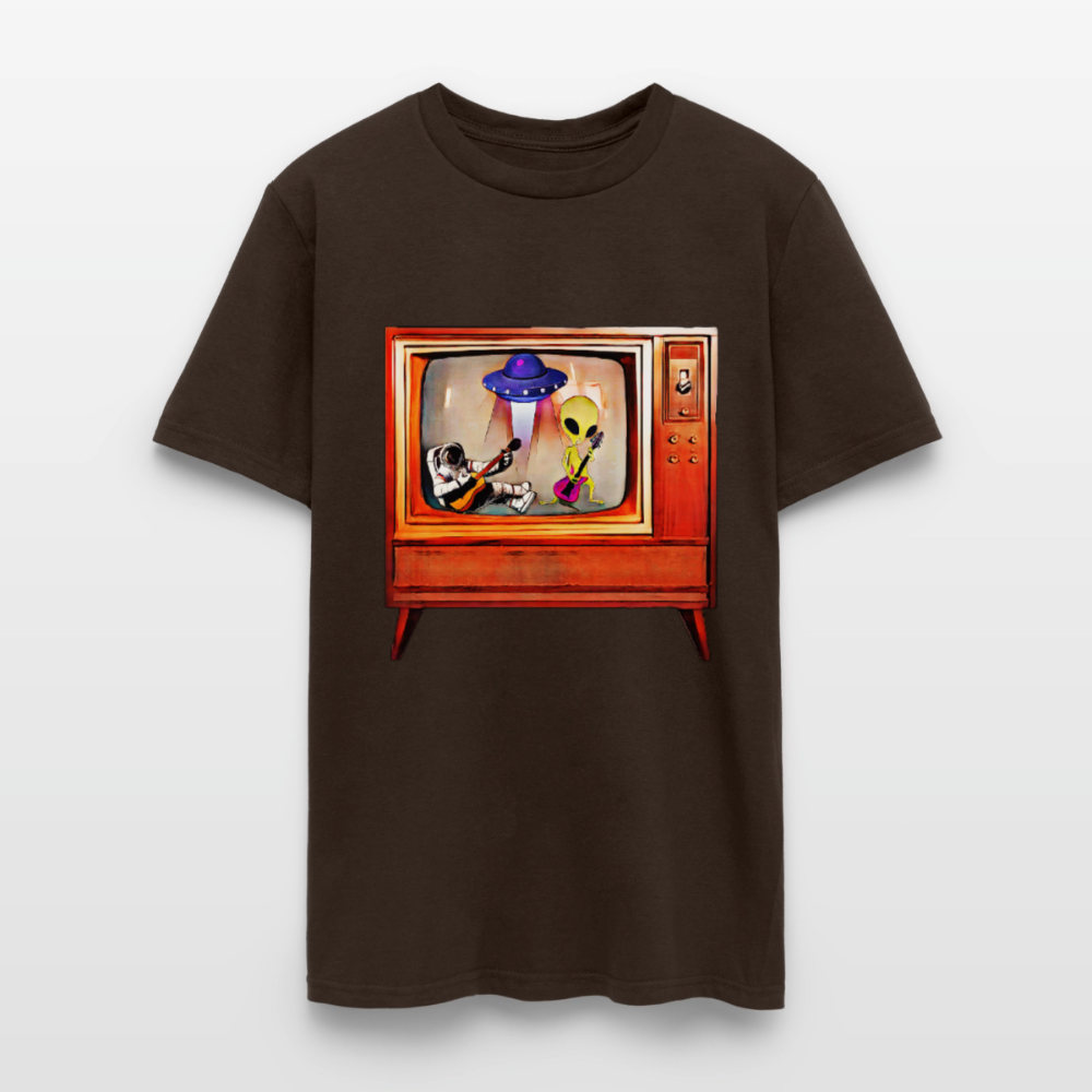 Rocking Astronaut and Alien - brown