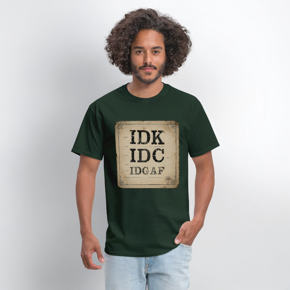 #1 Antique IDK - forest green