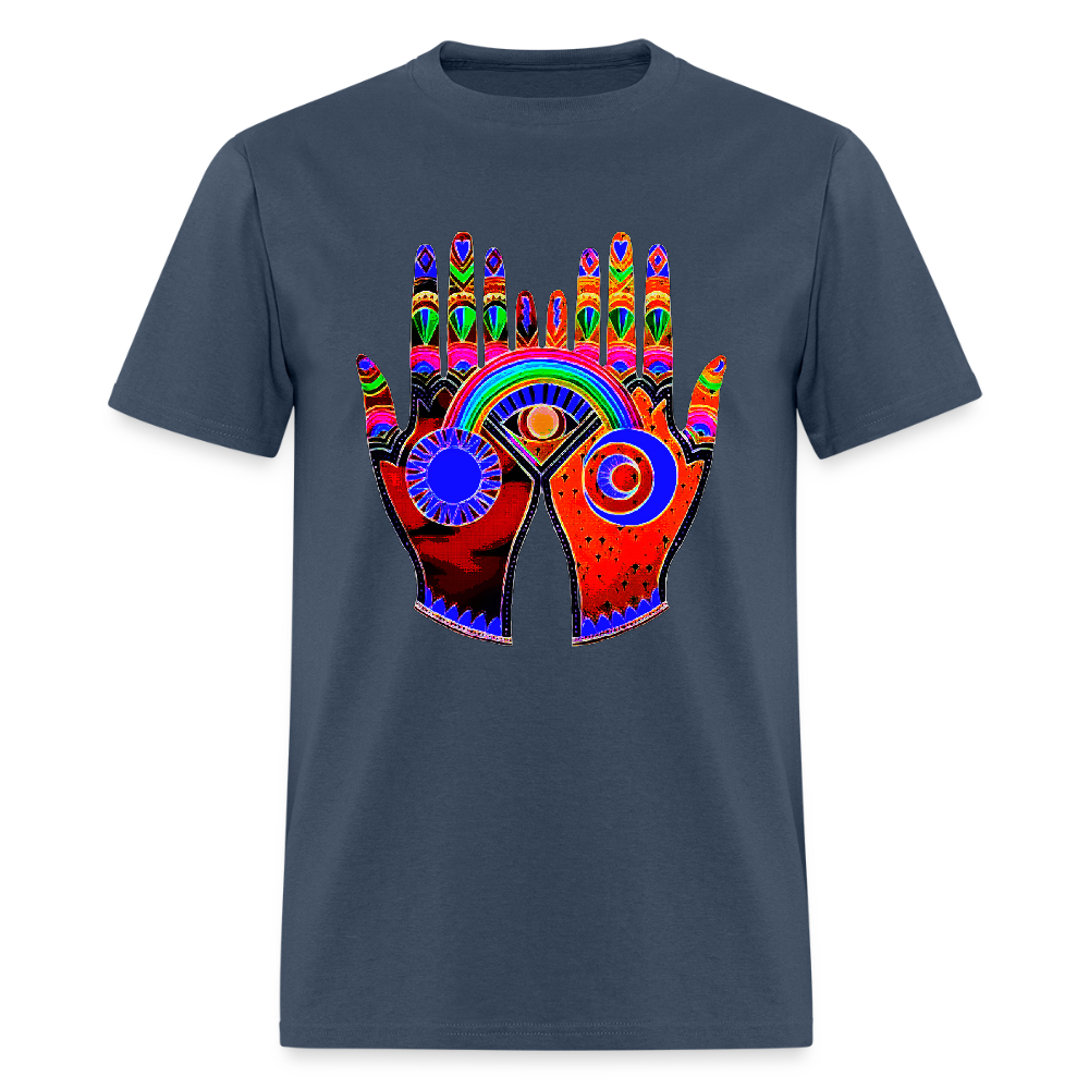 Open Hands -  blue dusk