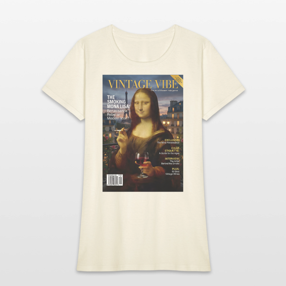 A Smoking Mona Lisa - off white