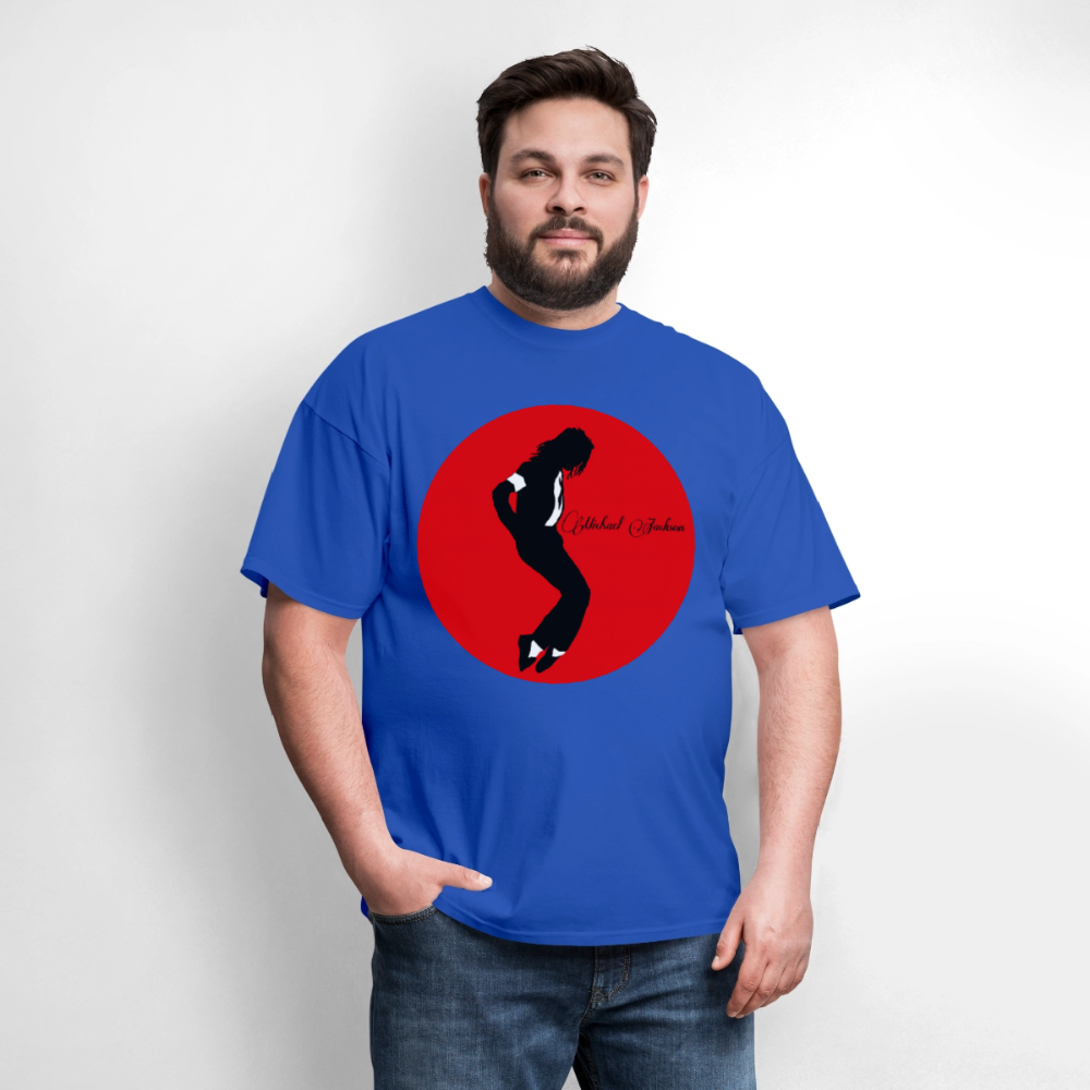 #1 Michael King Of Pop - royal blue
