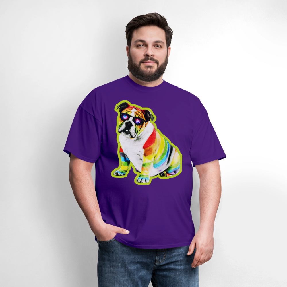 Bulldog - purple