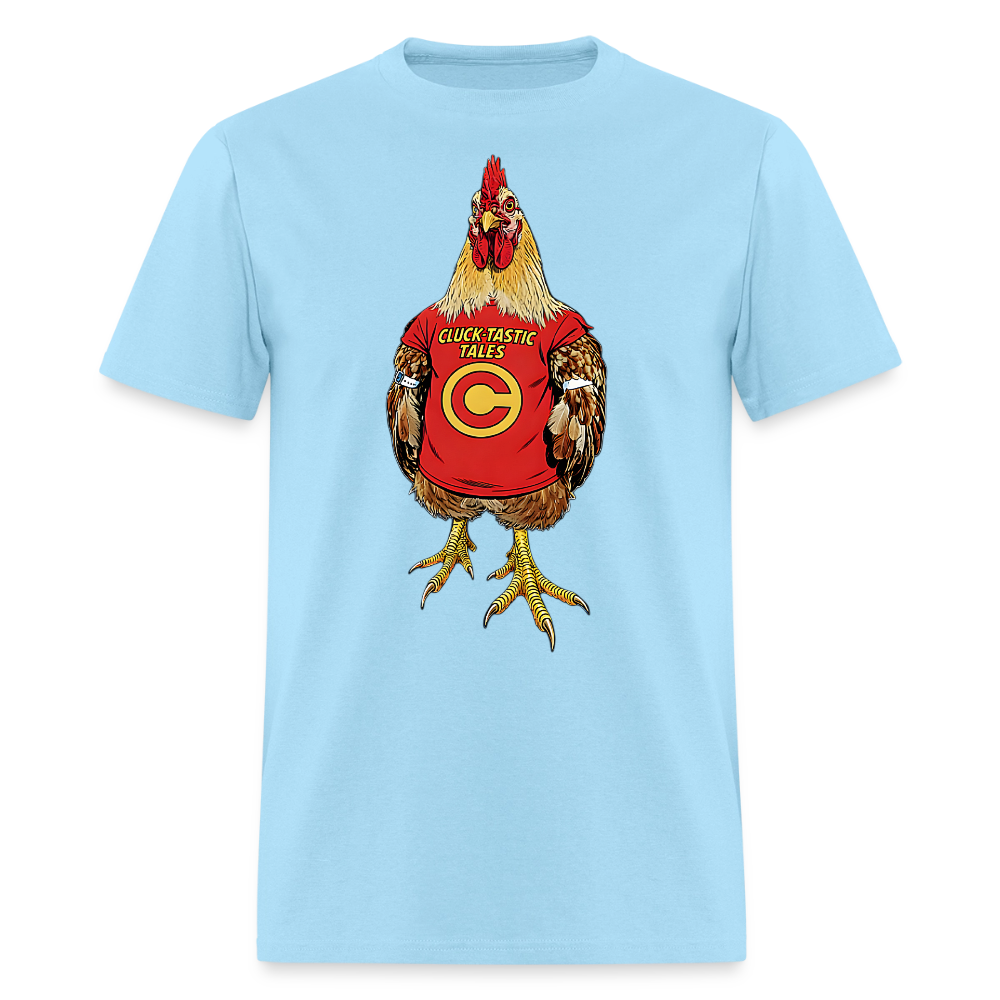 Cluck- Tastic - powder blue