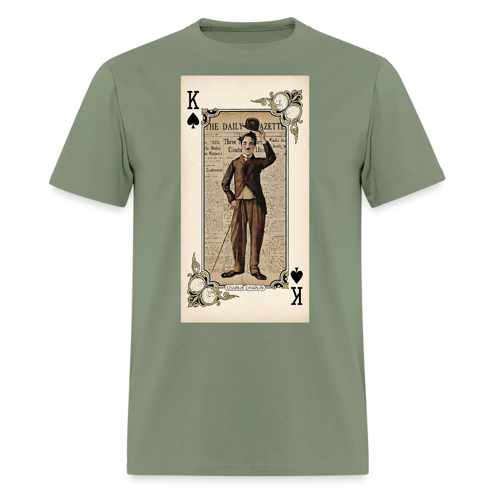 Charlie Chaplin - military green