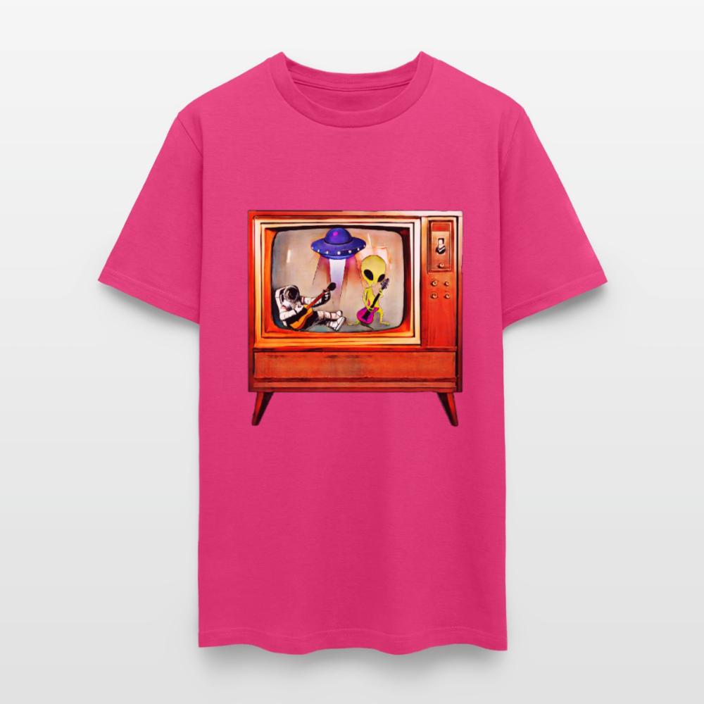 Rocking Astronaut and Alien - fuchsia