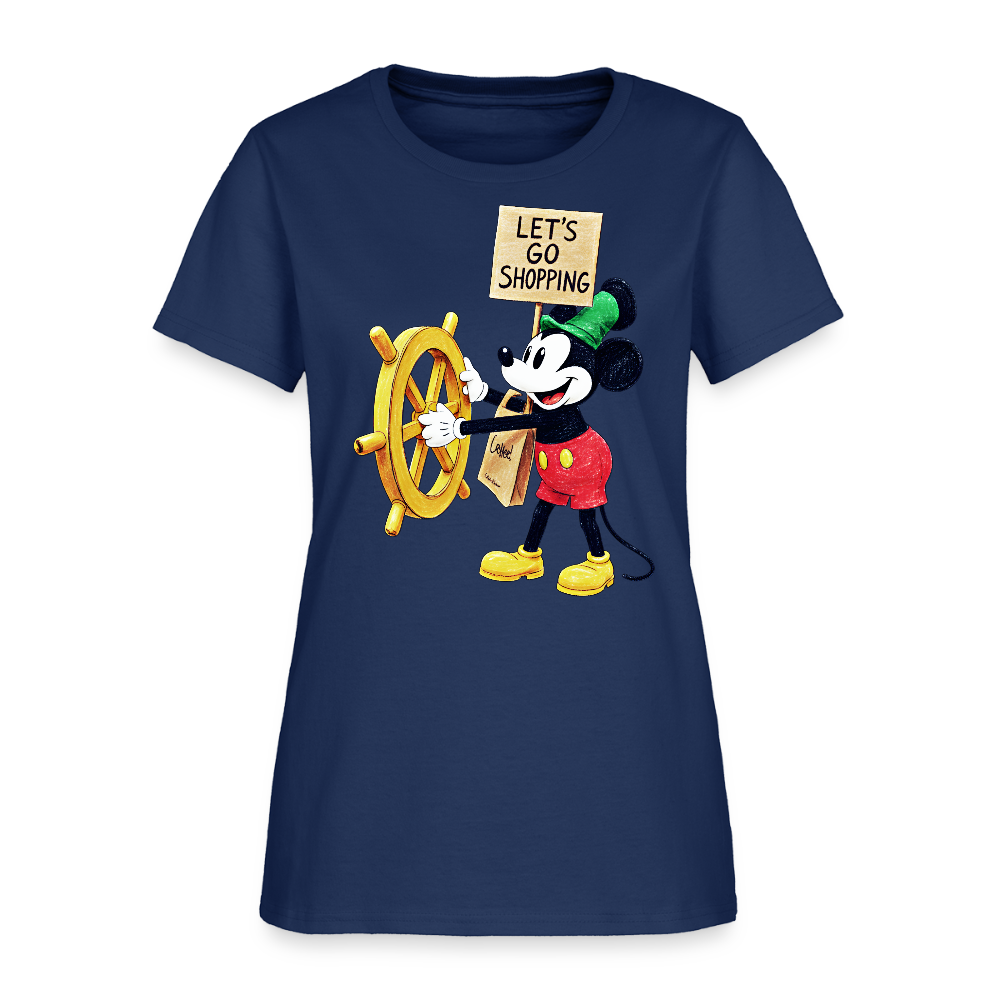 Let's Go Shopping -  blue dusk