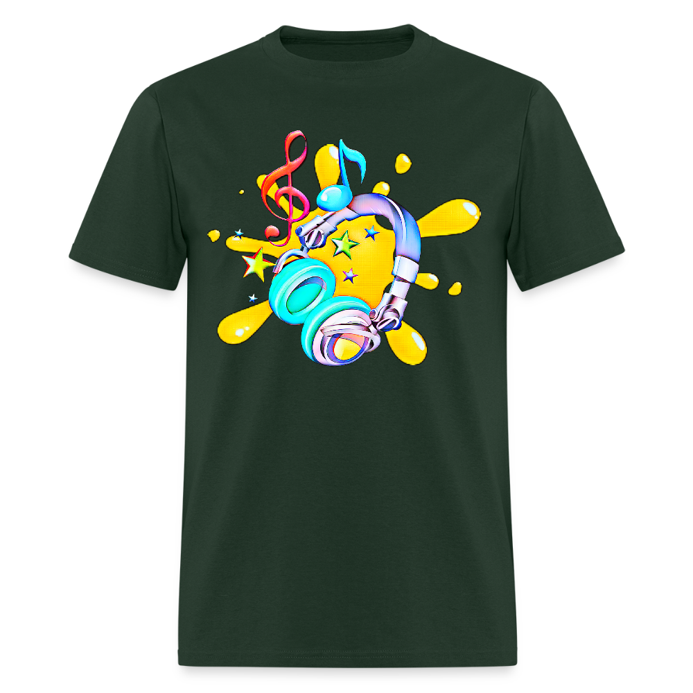 Splash of Music - forest green