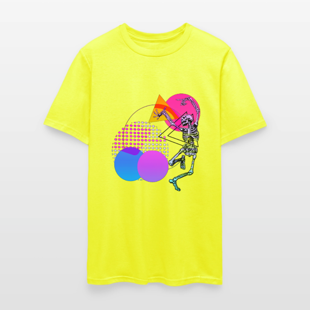 Dancing Skelton - safety green