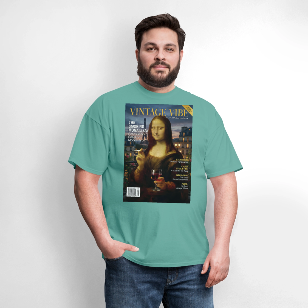 A Smoking Mona Lisa - aquatic