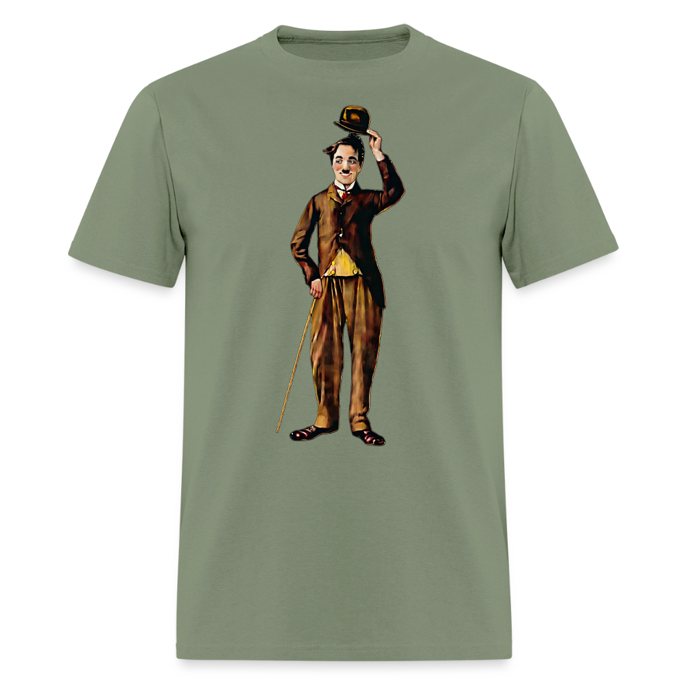 Charlie Chaplin - military green