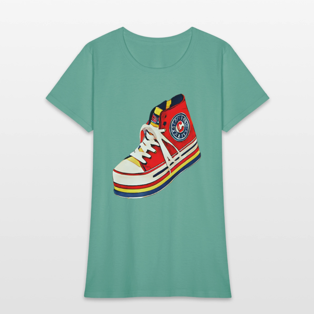 High Top Sneaker - aquatic