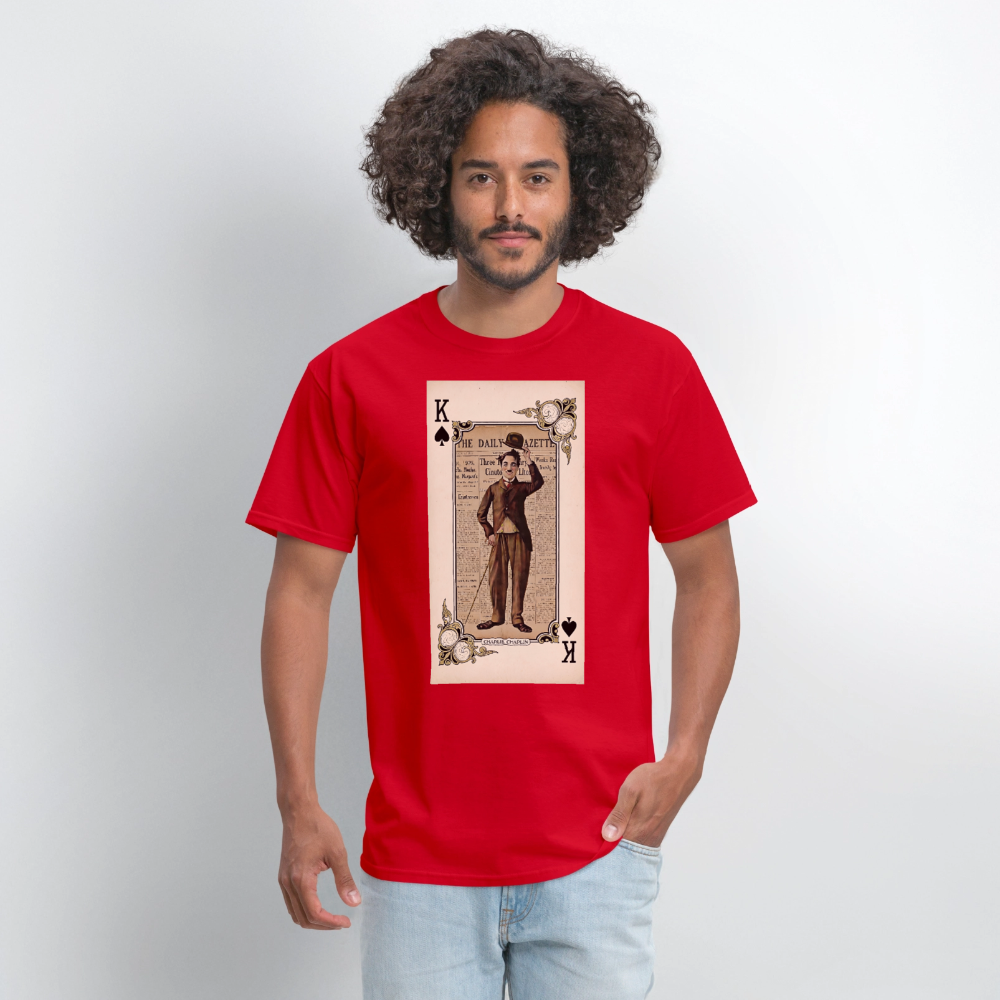 Charlie Chaplin - red