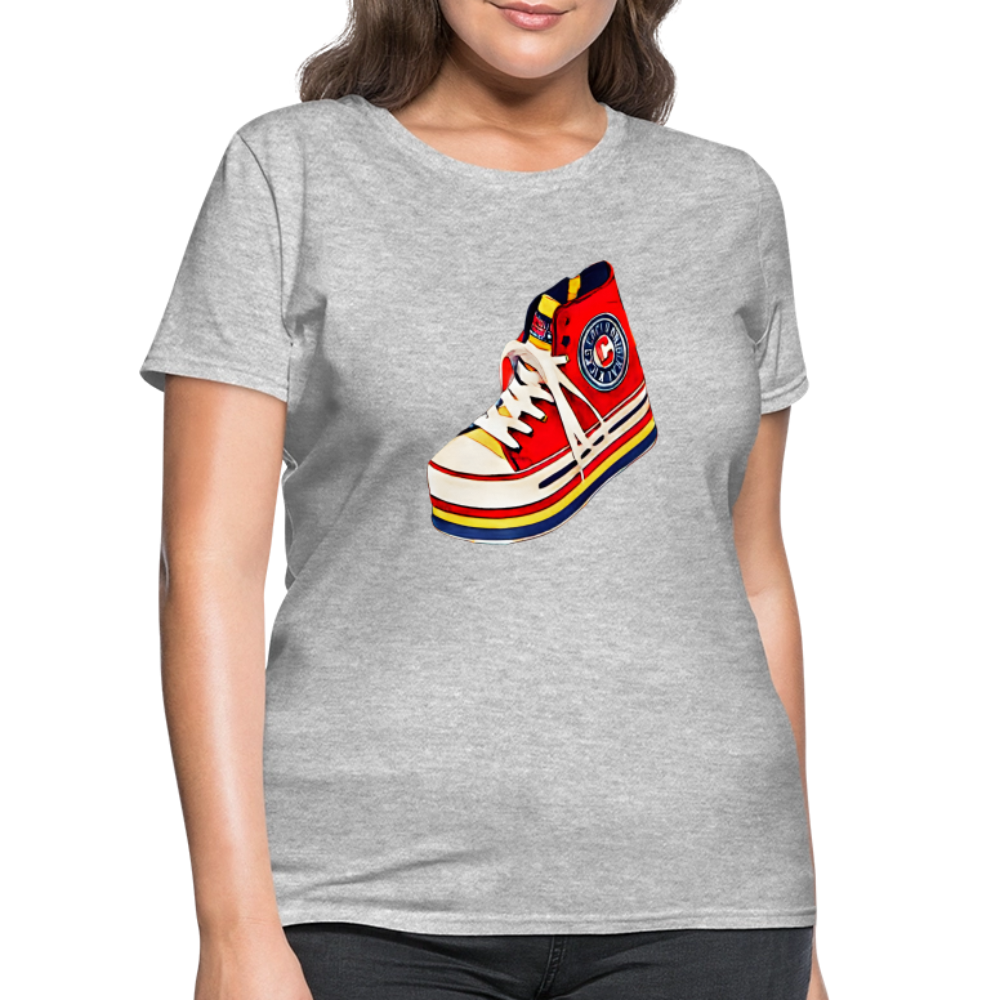 High Top Sneaker - heather gray