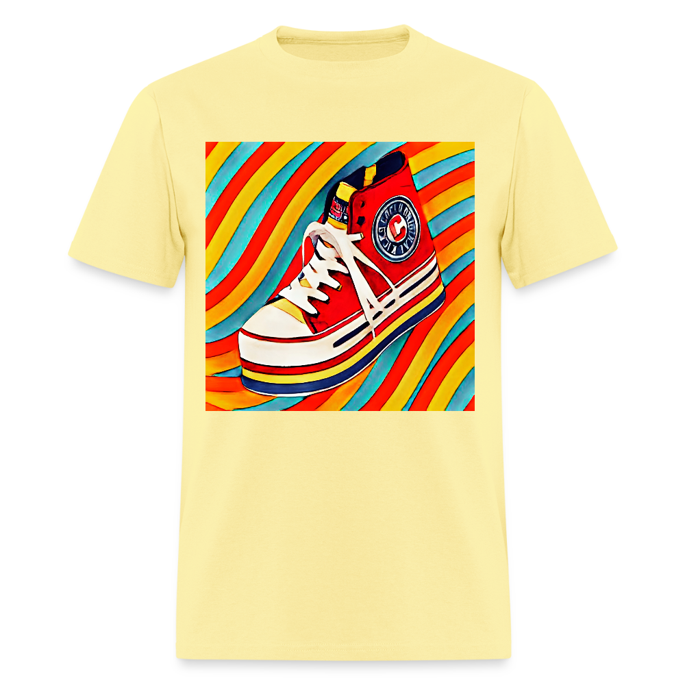 High Top Sneaker - cornsilk