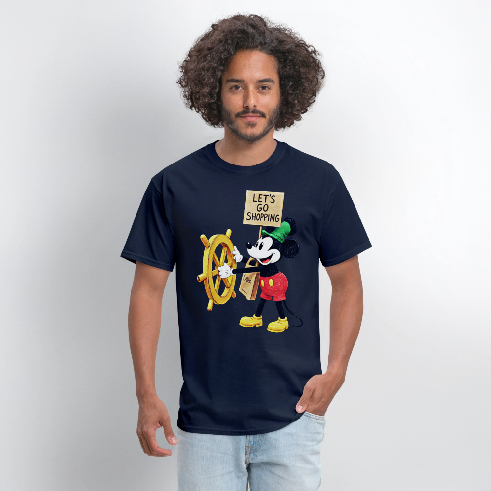 Let's Go Shopping - navy
