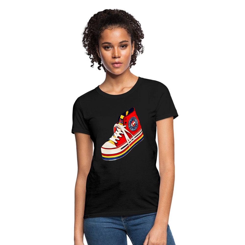 High Top Sneaker - black