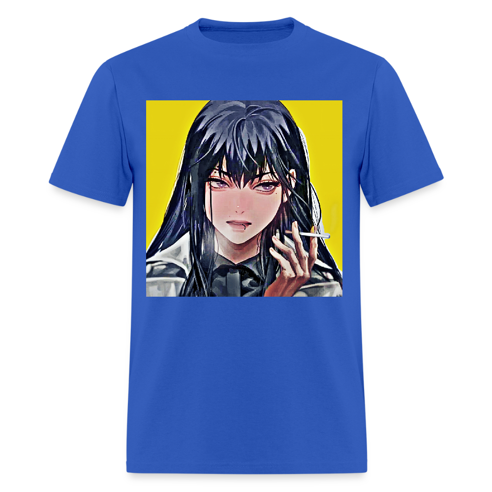 Mysterious Woman - royal blue