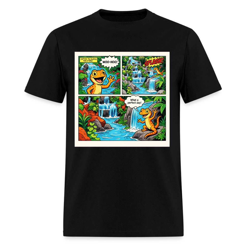 Comic Lizard - black