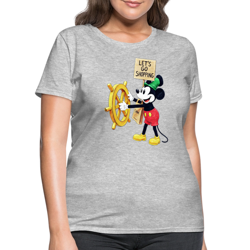 Let's Go Shopping - heather gray