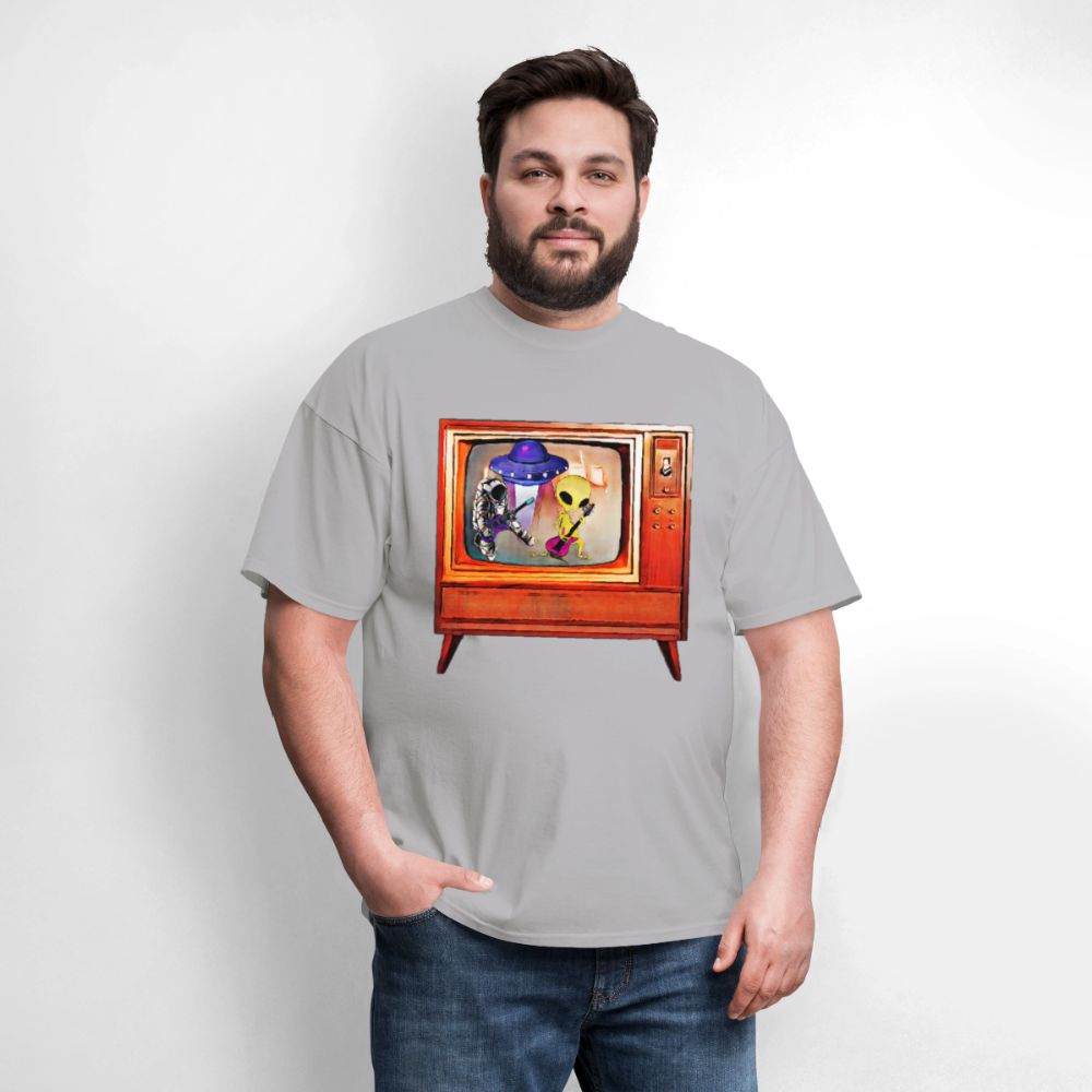 Rocking Astronaut and Alien #2 - rock