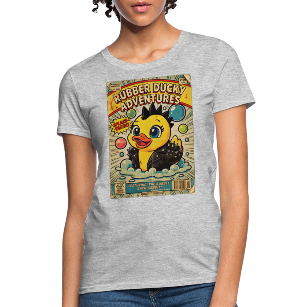 Ducky Old Comic - heather gray