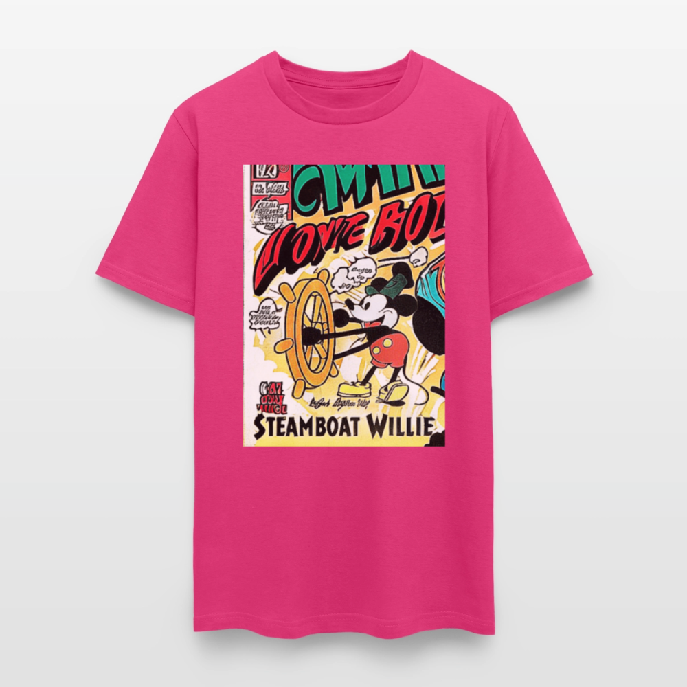 Steamboat Willie - fuchsia