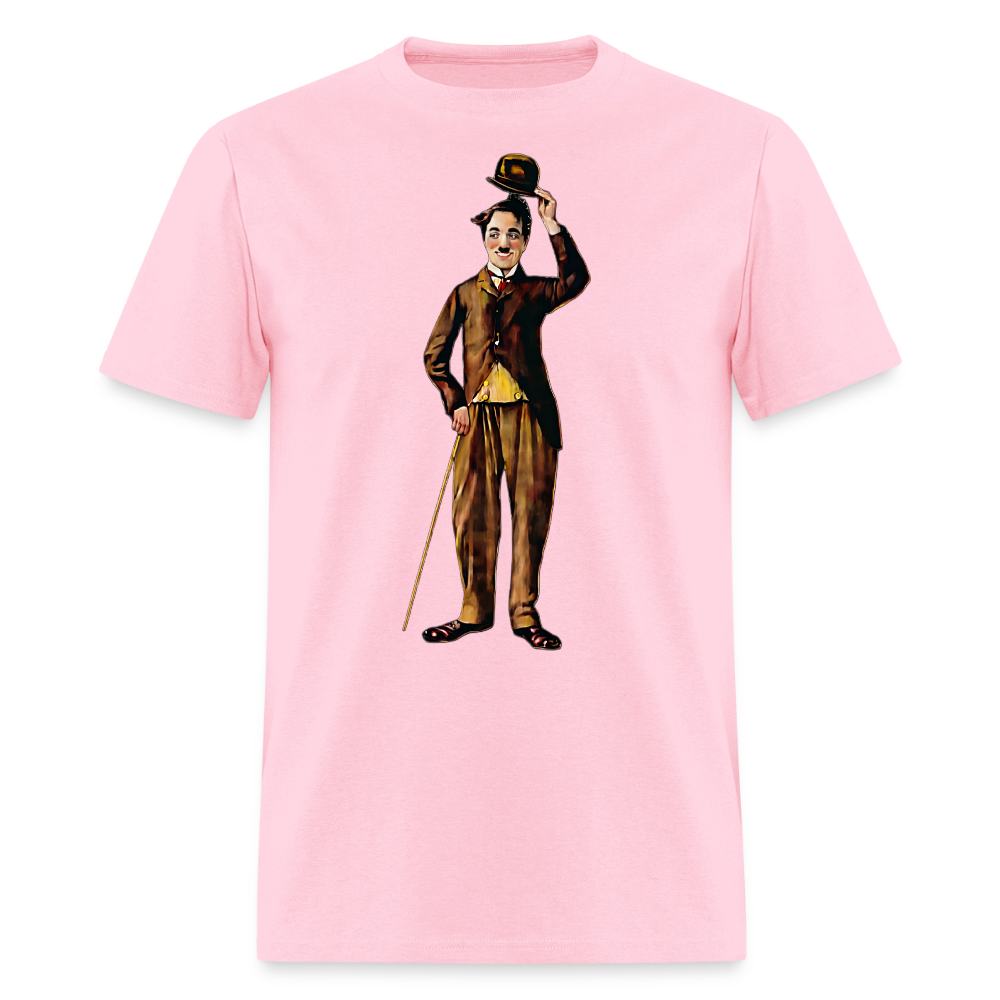 Charlie Chaplin - pink
