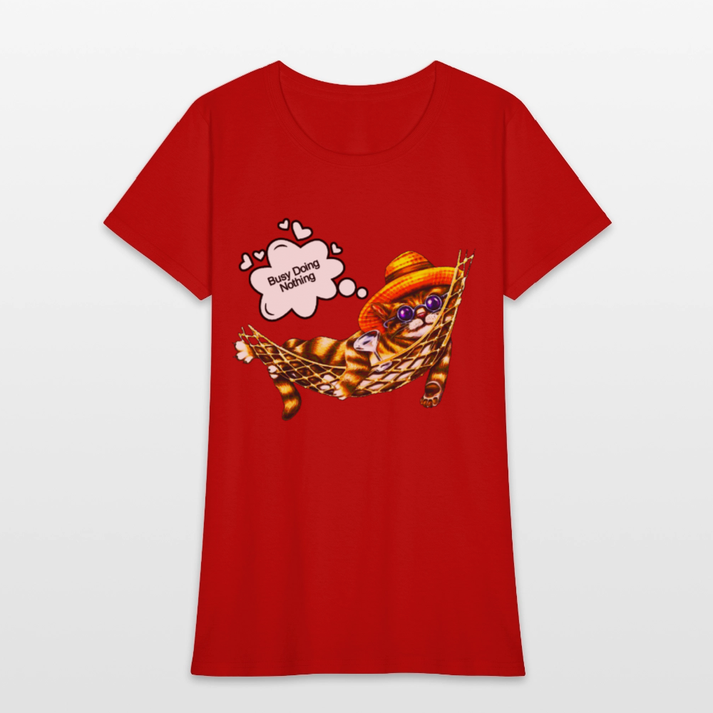 Busy Doing Nothing - red