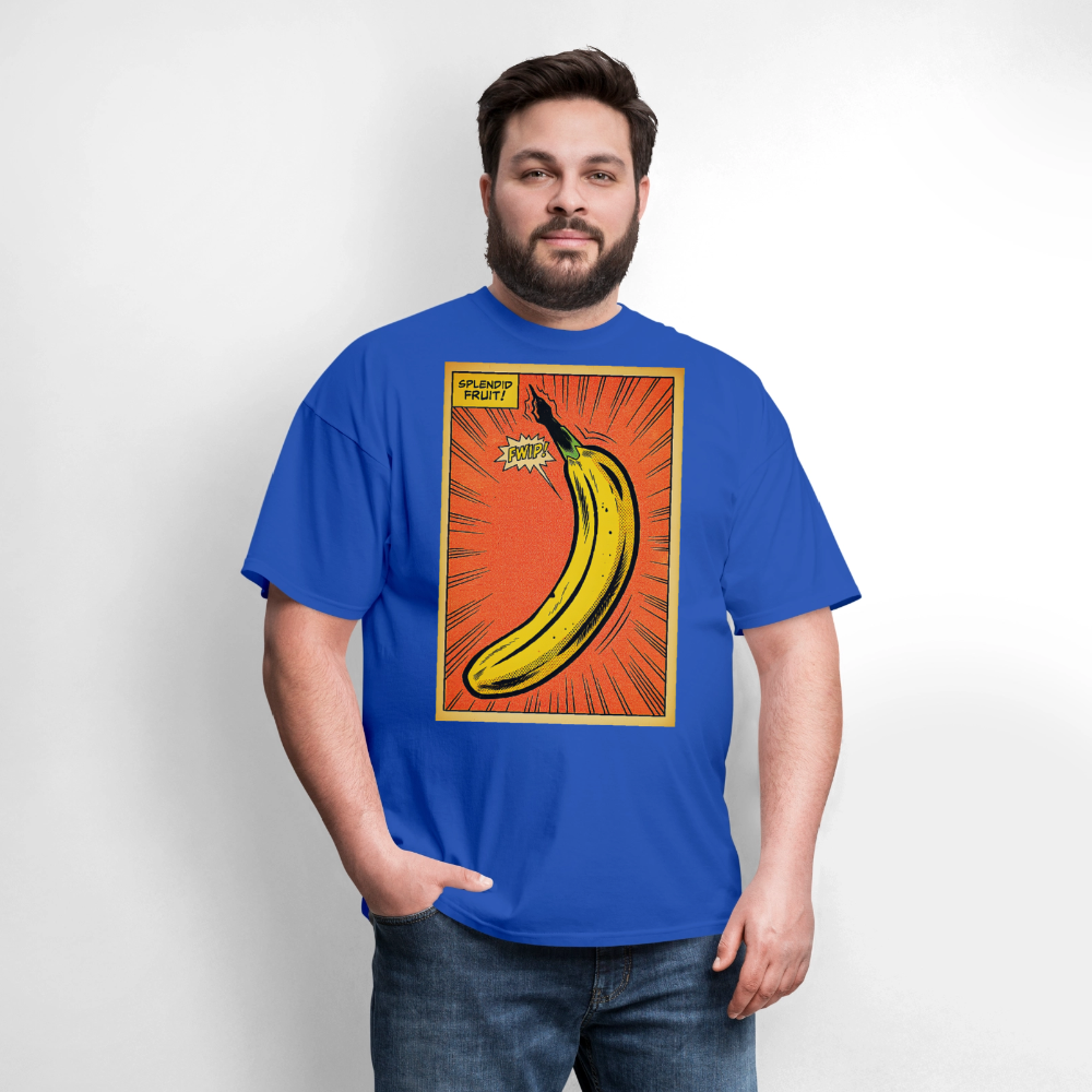 Banana - royal blue