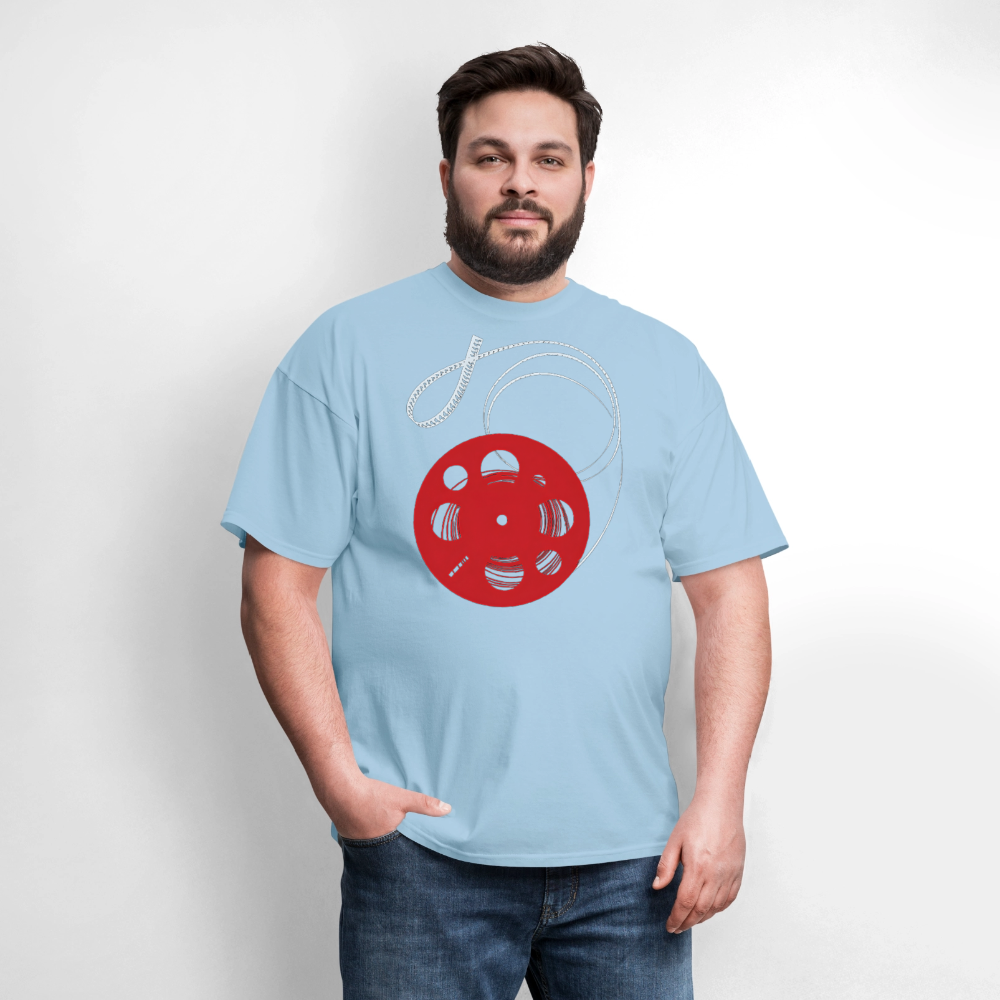 Film Reel - powder blue