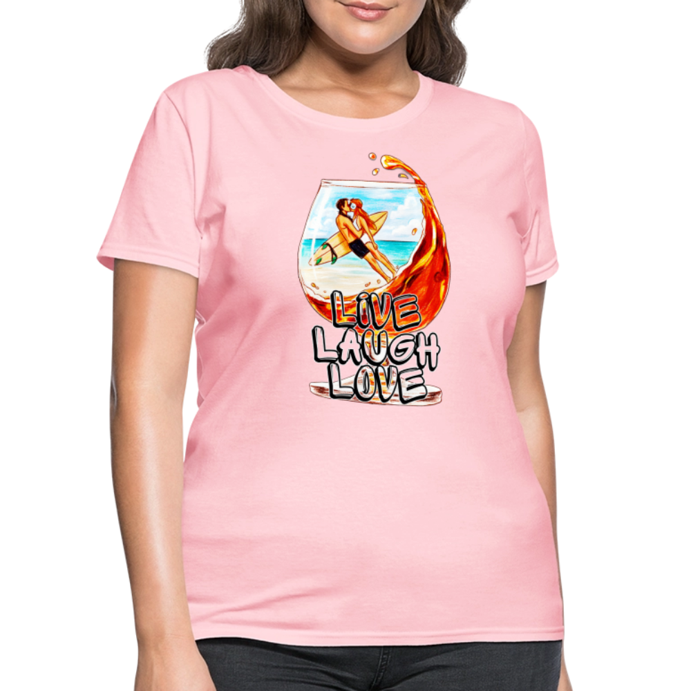 Live, Laugh, Love - pink
