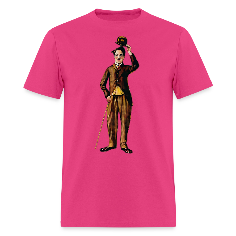 Charlie Chaplin - fuchsia