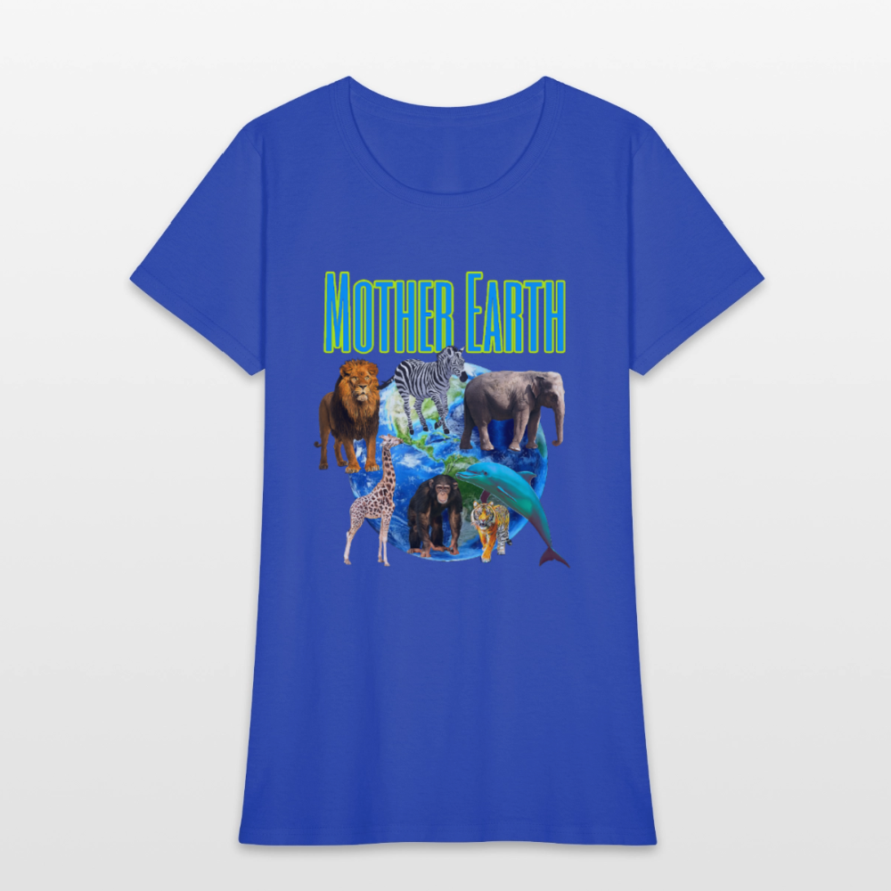 Mother Earth - royal blue