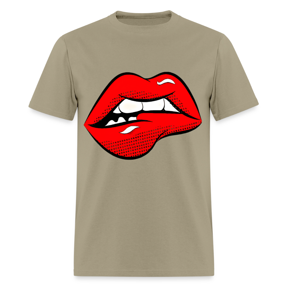 Lips - khaki