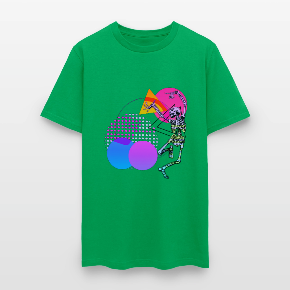 Dancing Skelton - bright green