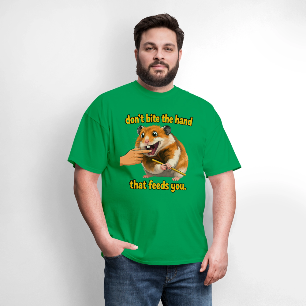 Don't Bite The Hand - bright green