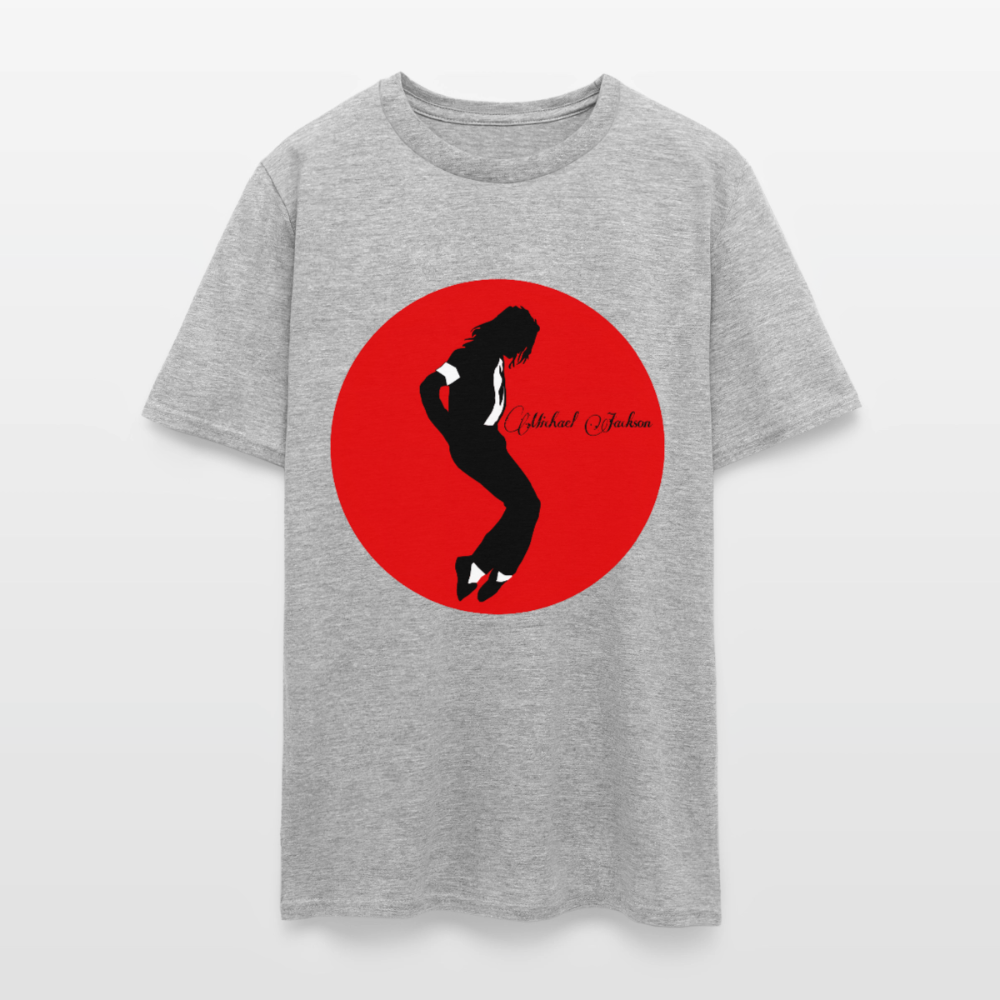 #1 Michael King Of Pop - heather gray