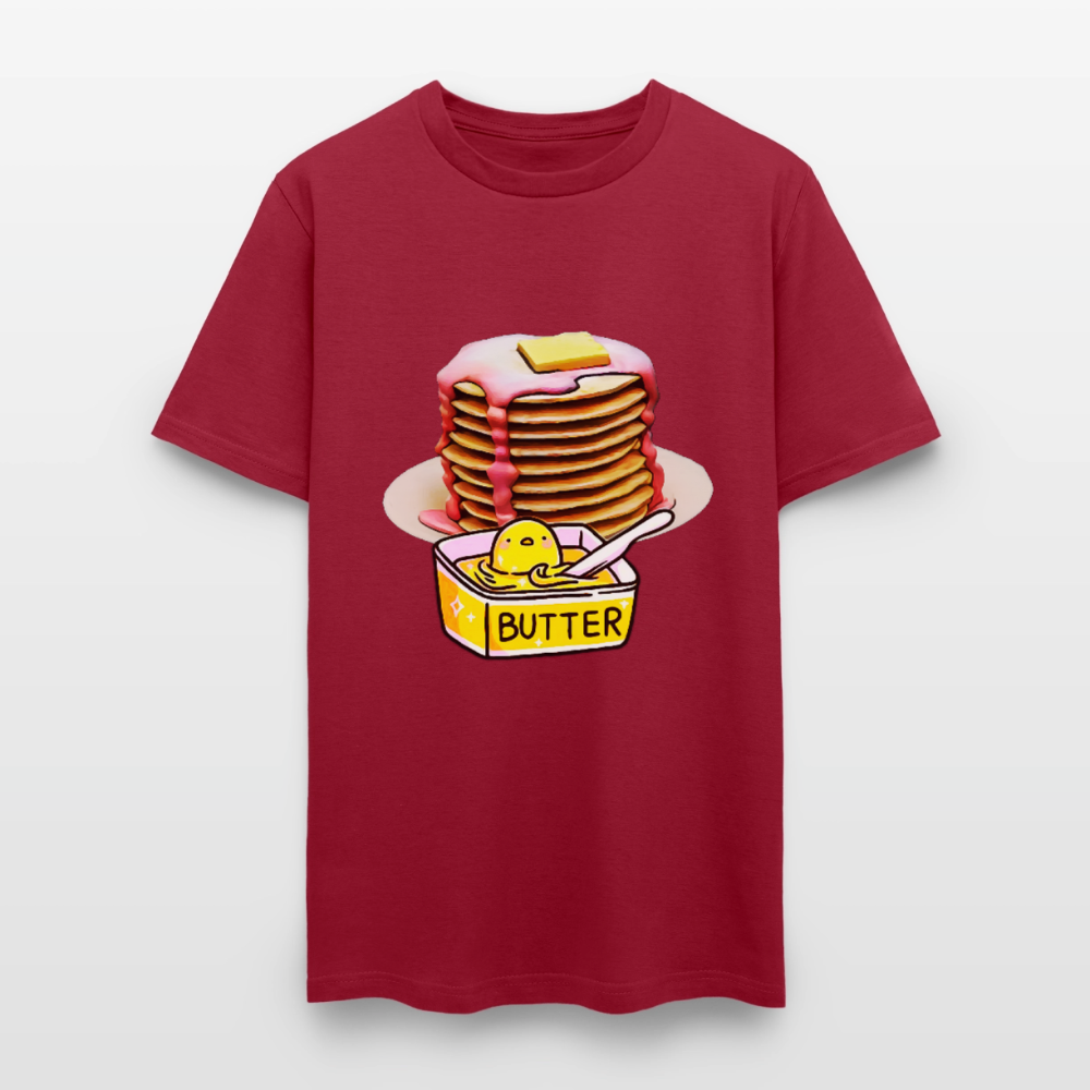 Pancakes and Butter - true red