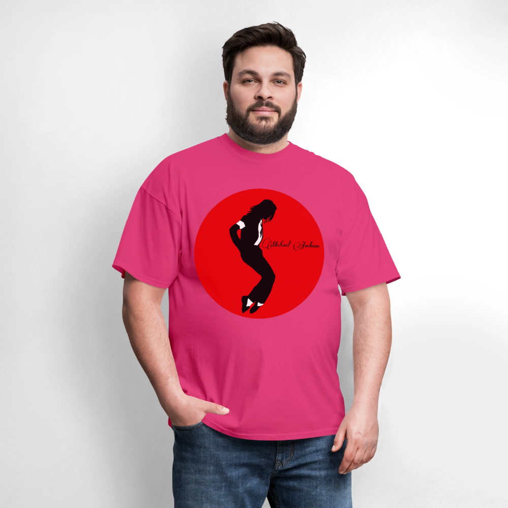#1 Michael King Of Pop - fuchsia