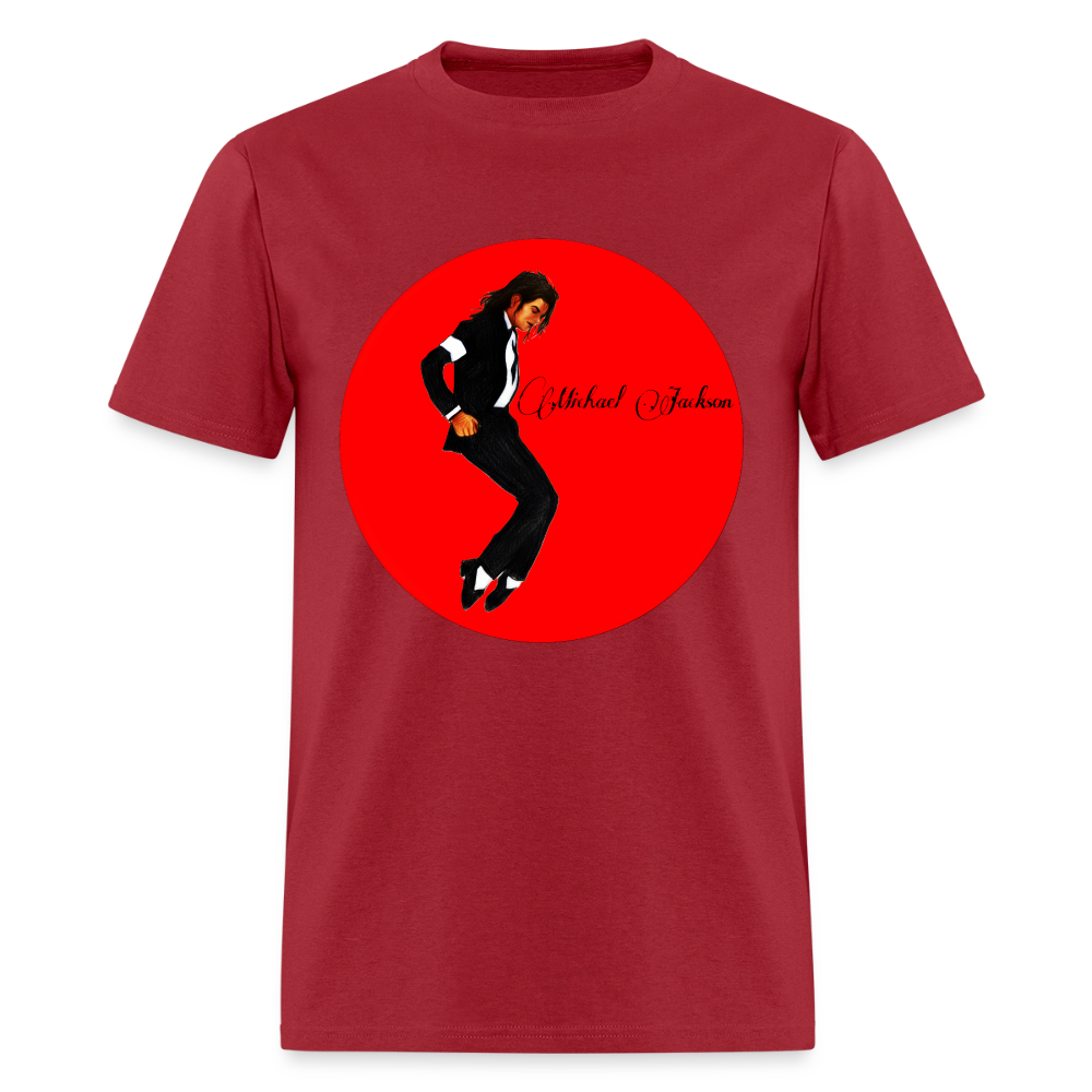 #2 Michael King Of Pop - dark red